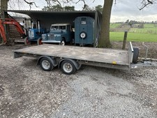 2018 Ifor Williams 3.5ton 14 Flatbed Trailer With Ramps