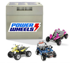 12V 12Ah Replacement Battery for Power Wheels Ride-On Cars   Compatible Parts