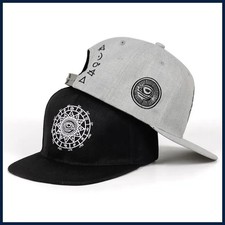 Unisex Eyes Letter Embroidery Hip-hop Hats Spring and Autumn Outdoor Adjustable