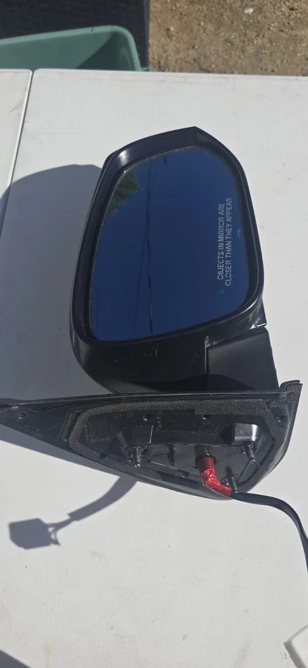 Espejo retrovisor derecho derecho Toyota Tacoma 2016-2023 MMUS G724 G722 negro Foto 3 de 4