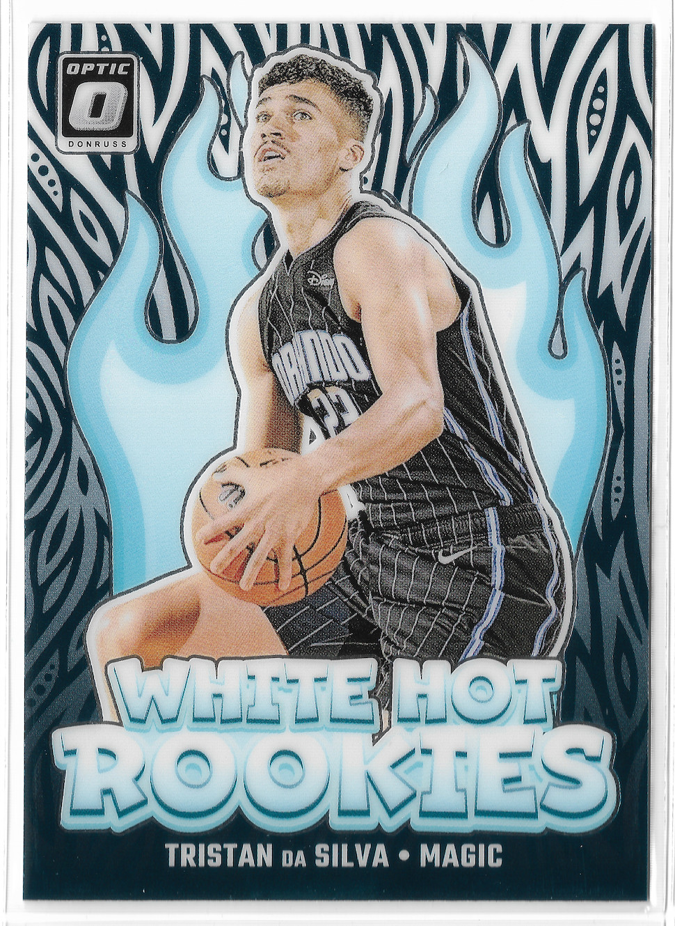 2024-25 Donruss Optic White Hot Rookies #7 Tristan da Silva RC Orlando Magic