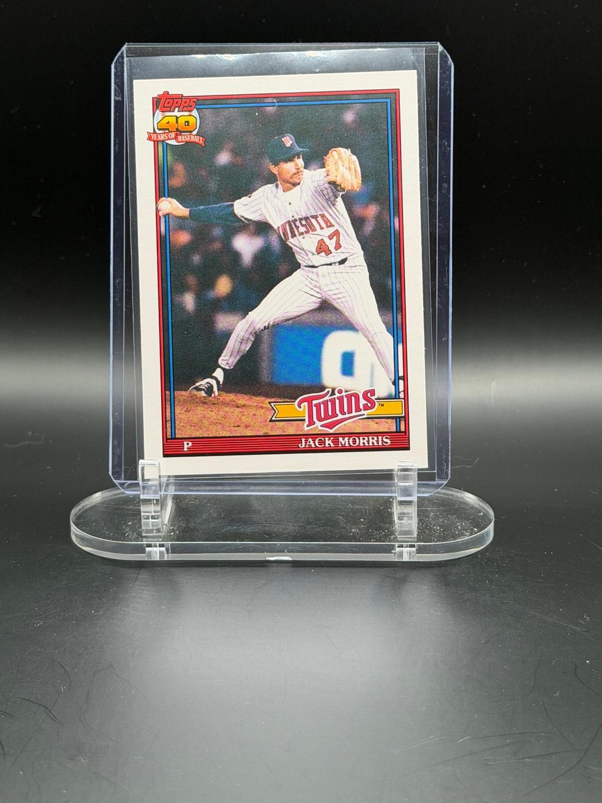 1991 Topps Traded #82T Jack Morris