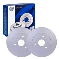 2X Hella Bremsscheiben 280Mm Vorne Passend FüR KIA Besta Smart Cabrio CIT