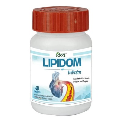 Lipidom Tabletten (60 Tab) Kräuter Ayurveda Herz Wellness