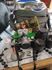 Canon AE-1 Program 35mm Manual SLR Film Camera