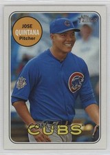 2018 Topps Heritage SP (Traded Variation) Jose Quintana #126 s5j