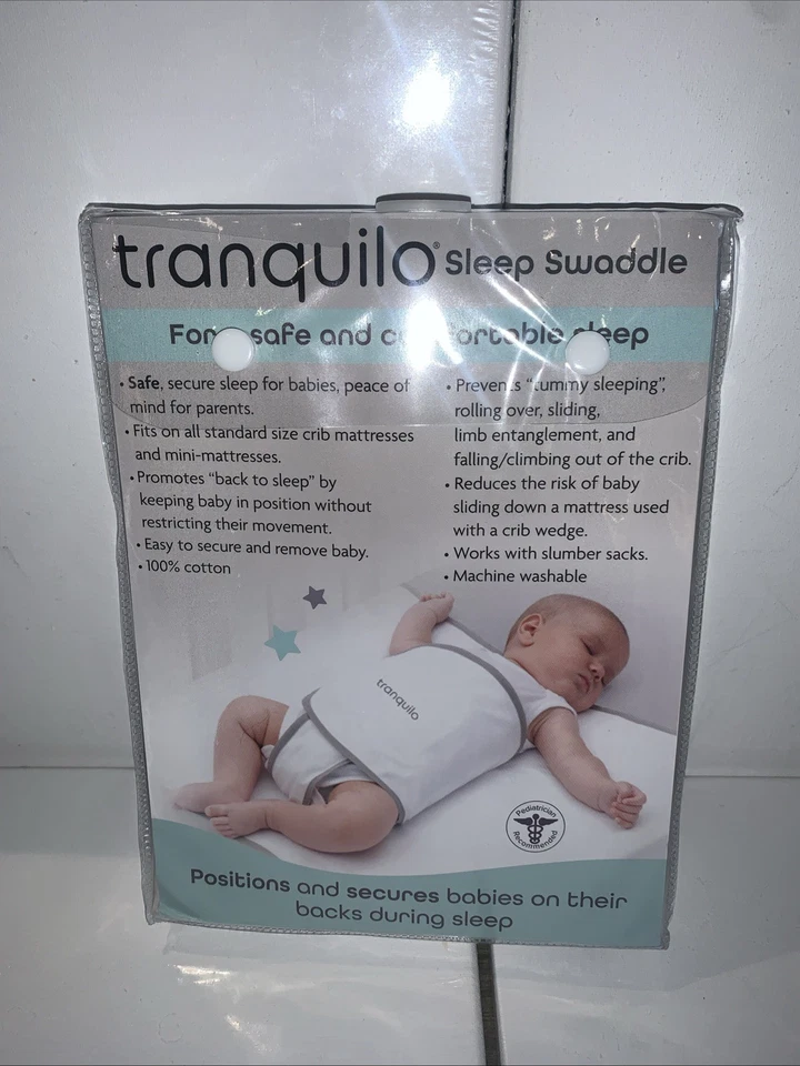 Manta de envoltura para dormir segura Baby Brezza para seguridad de cuna para recién nacidos y bebés Foto 2 de 2