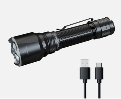 fenix 3200 lumen flashlight PD45R ACE Rechargeable LED Tactical Flashlight, Batte  EdisonBright C connector on the torch Fenix LD31 Renegade Flashlight -