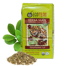 Organic Yerba Mate Loose Leaf Tea Unsmoked Detox Herbal Tea for Natural Energy