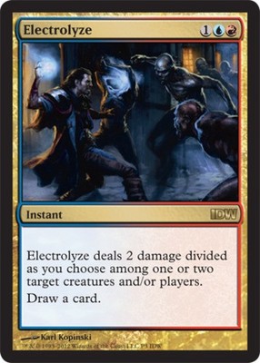 1x Electrolyze - IDW Comics 2012 Heavy Play MTG Magic - Kid Icarus -