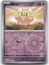 pokemon flittle card (Paradox Drive #21/109, 1-Diamond) Psychic Psychic (10+) This attack does 10 more damage for each Energy attached to your opponents Active Pokmon. Flittle [Reverse Holo] #94 Prices
