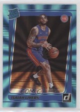 2021-22 Panini Donruss Rated Rookie Holo Teal Laser Isaiah Livers #227 0rm6