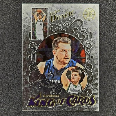 Luka Dončić King of Cards   Illusions Insert    Mavericks Superstar #77