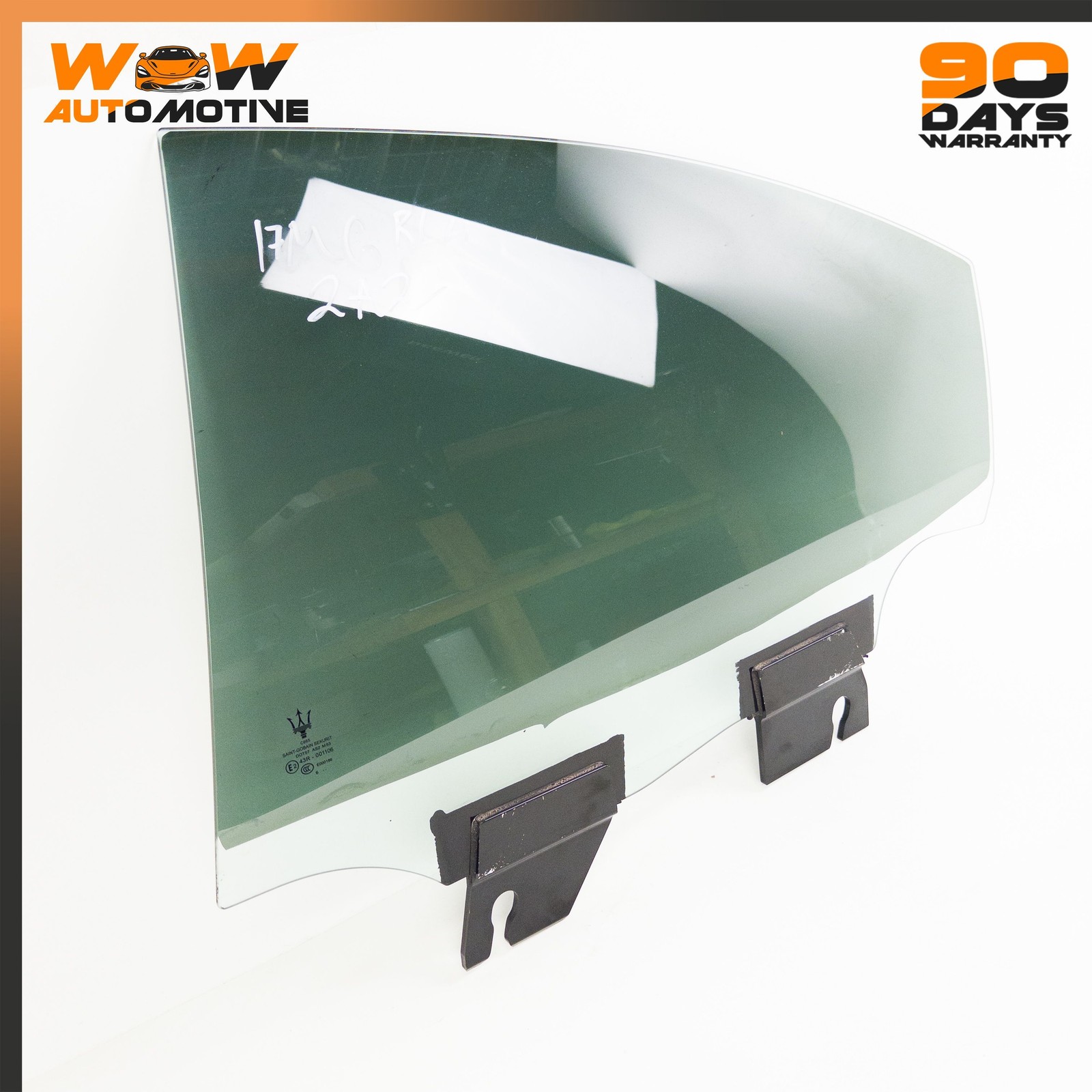 14-19 MASERATI GHIBLI REAR LEFT DRIVER SIDE DOOR WINDOW AUTO GLASS OEM