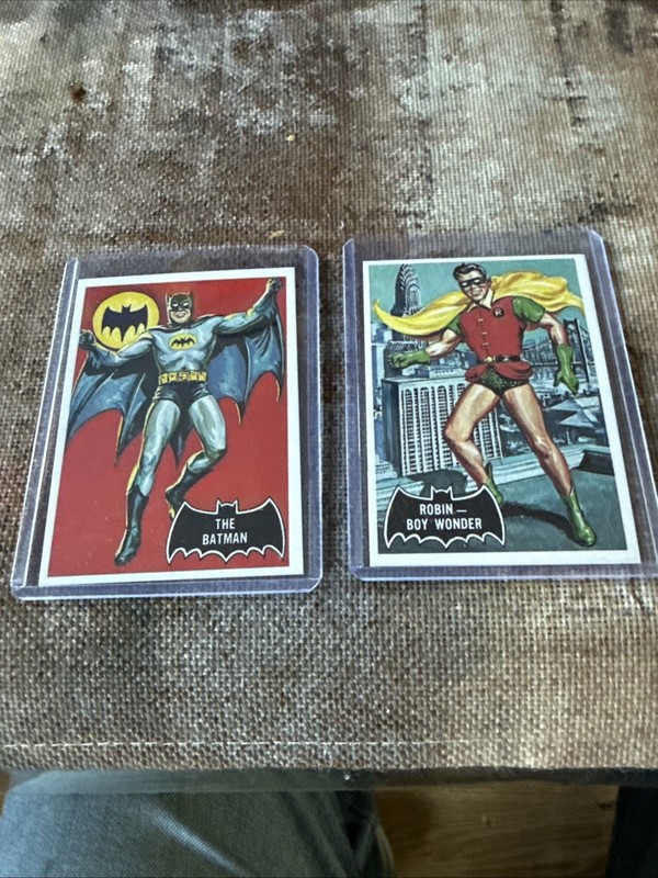 Complete or partial sets of Batman cards - Batman Cards