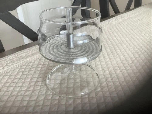 Vintage Pyrex Glass Percolator Stem & Basket 2-4 Cup No Top Filter