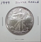 1999 American Eagle Silver Dollar 1 oz .999 Pure Silver U.S. Mint BU