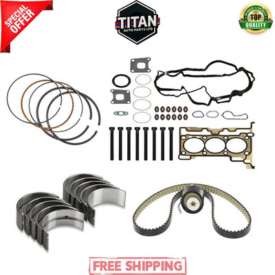 Ford 1.0 Ecoboost M1DA Motor Umbau Set Ringe Dichtung Schrauben Lager Gürtel Set