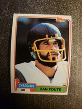 1981 Topps #265 Dan Fouts San Diego Chargers