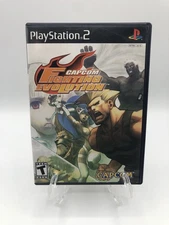 Capcom Fighting Evolution (Sony PlayStation 2, 2004) CIB Complete Tested