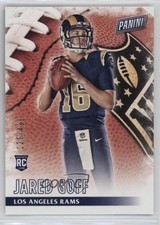 2016 Panini Black Friday Football Rookies /499 Jared Goff #63 02wb