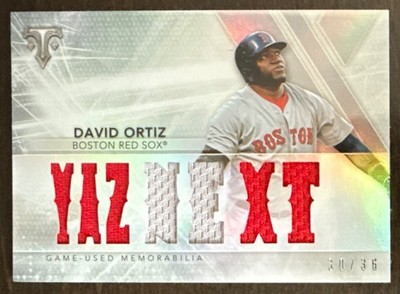 David ORTIZ 2015 Topps Triple Threads Jersey Relic #TTR-DO2 30/36 HOF 