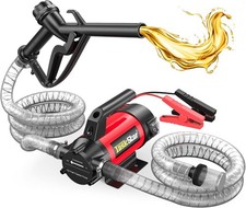 Fuel Transfer Pump Kit 12V/21V Electric Diesel Transfer Pump with Fuel Nozzle