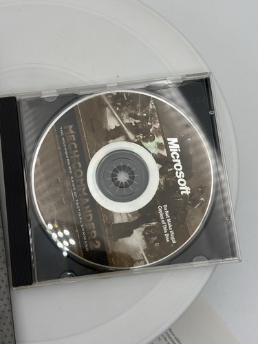 Vintage Mech Commander 2 Mechwarrior PC Computer Big Box Game ~ CD-ROM - Afbeelding 3 van 10