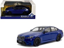 Solido S4317551 1/43 2024 BMW M5 Sedan Marina Bay Blue Metallic with