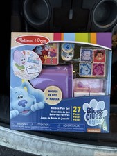 Melissa  Doug Blues Clues  You Wooden Mailbox Play Set - 27 Piece Nickelodeon