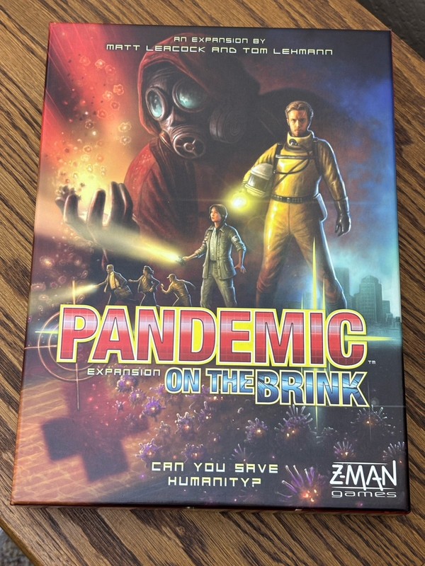 Pandemic On The Brink Board Game Expansion New Open Box ZMan Games 2013