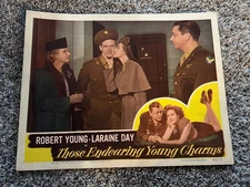 Vintage Movie Lobby Card "Those Endearing Young Charms" 1945 Robert Young