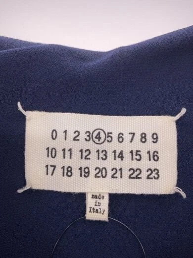 Maison Margiela Abito a maniche corte Taglia 38 Poliestere Navy S31CT0858 S44268