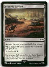 Scoured Barrens 293 MTG Universes Beyond: Warhammer 40,000 C NM