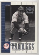 2000 Upper Deck Yankee Legends Joe Gordon #22 HOF 1z4