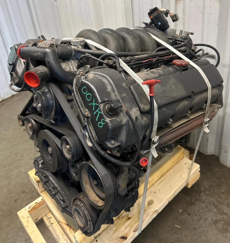 2000 Jaguar XK8 4.0L Engine Assembly 81K Miles Motor Vin C 8th Digit 1999 00 01 - Image 2 of 4