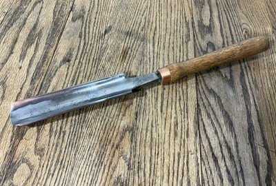Vintage Tools D.R. Barton 1-3/4  Gouge Chisel Woodworking Carpenter Carving Nice