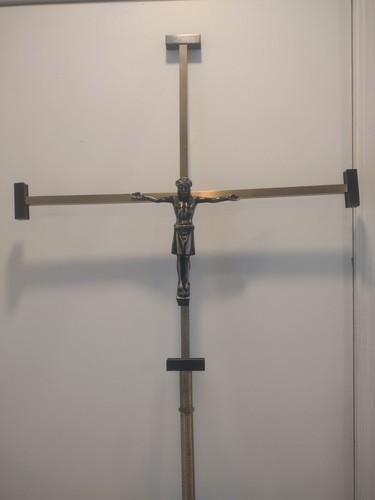 78" Processional Crucifix Religious Church Alter Christianity Cross