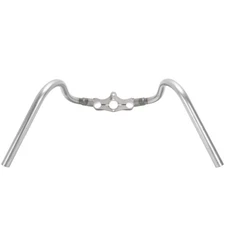 Lowbrow Customs Springer Buckhorn Handlebars - 1 inch - Raw