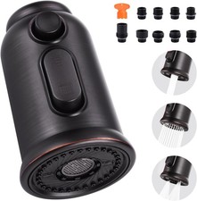 Kitchen Faucet Spray Head 3 Function Pull Down Replacement Oil Rubbed Bronze