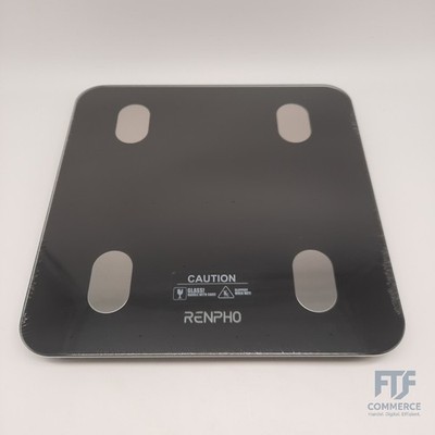 RENPHO Personenwaage Digital mit APP 180 kg, Waage Personen mit Körp... ES-26M-B