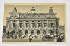 PARIS, FRANCE - THEATRE DE L OPERA #27 VINTAGE POSTCARD - UNUSED