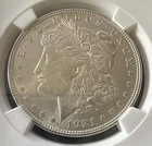 1921 Morgan Silver Dollar $1 NGC MS63 Philadelphia Mint Cert #8846537-012