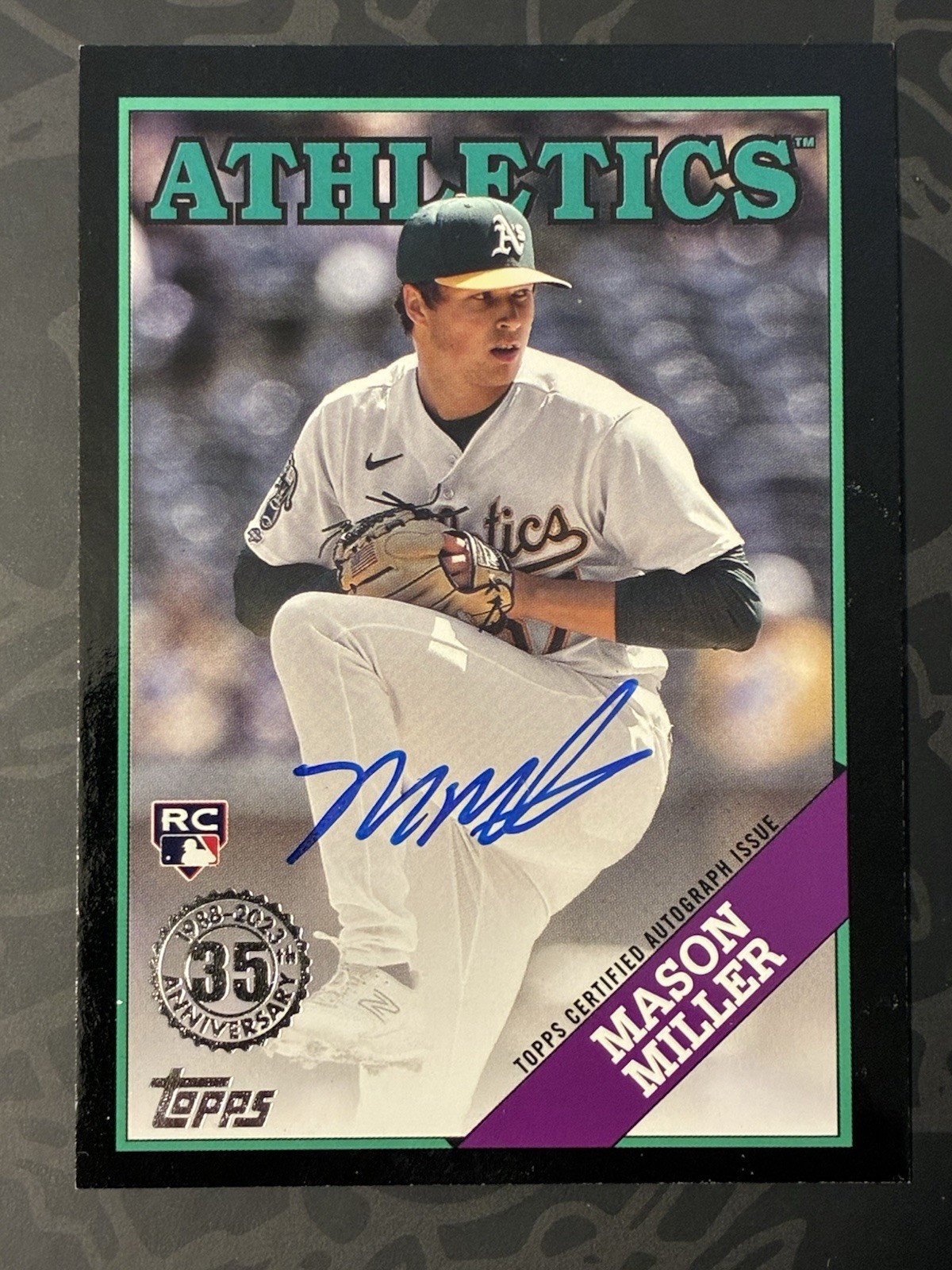 Mason Miller 2023 Topps Update #88BAU-MM 1988 Topps Autographs 