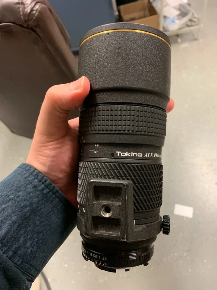 Tokina AT-X PRO AF 80-200mm f/2.8 Lens for Nikon F Mount For Parts or Repair - Image 3 of 4