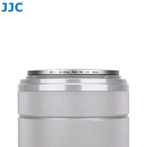 JJC Silver 49mm A+ Ultra Slim Frame Multi-Coated UV Filter Camera Lens Protector - Picture 5 of 11
