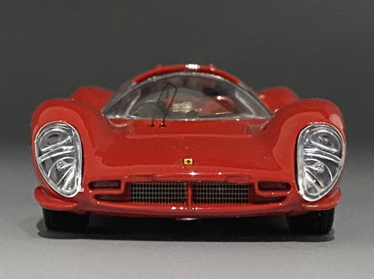 Bang 1/43 Ferrari 330 P4 Spyder 1967 Prova Mo 49 Red Le Mans