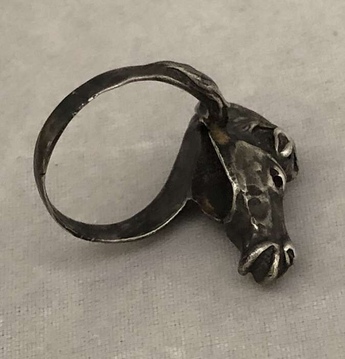 Awesome Vintage Solid Sterling Silver Equestrian … - image 4