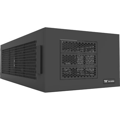 Thermaltake AX100 Black, Tower-Gehäuse, schwarz