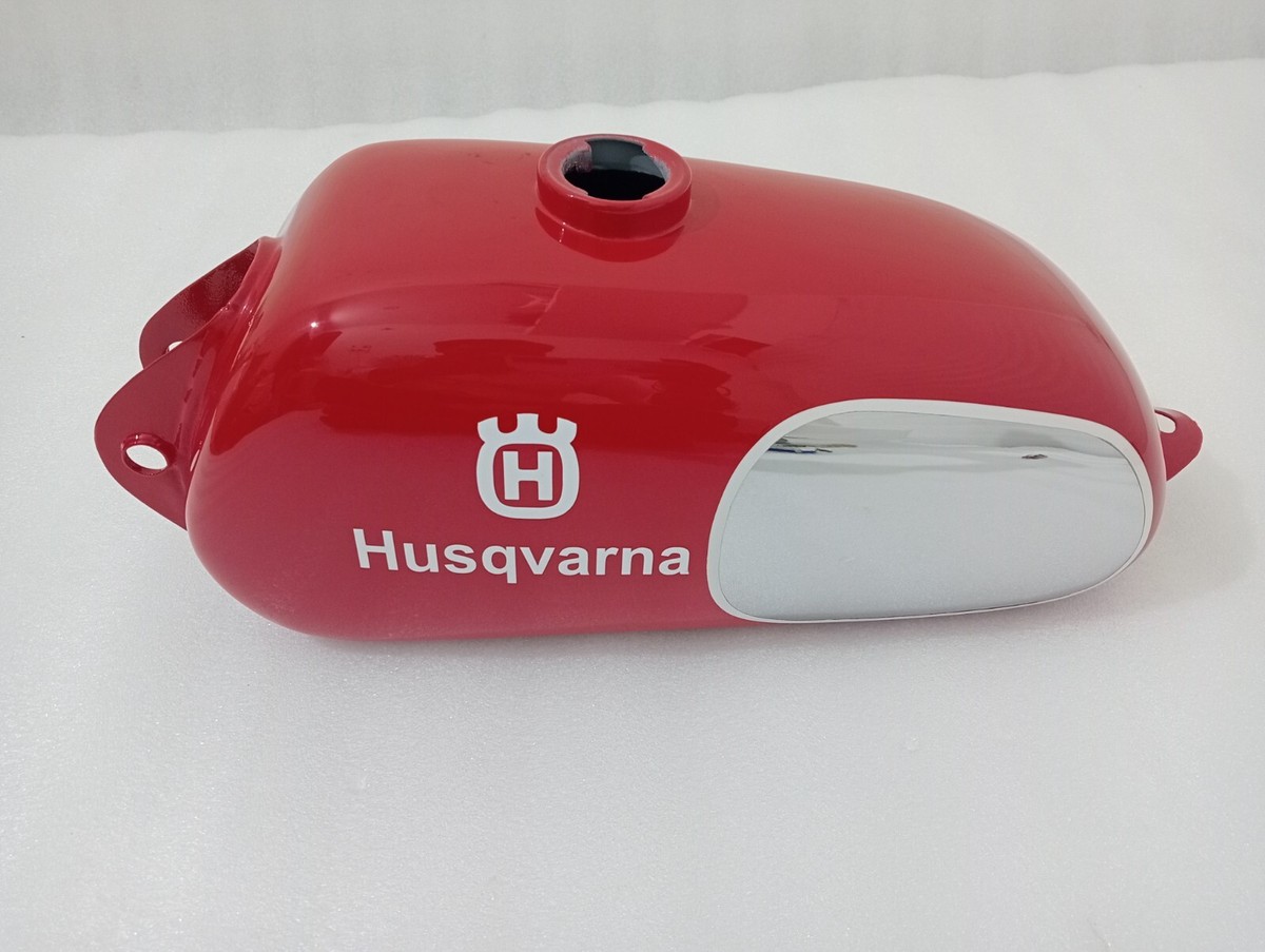 HUSQVARNA 1974 CR 250 WR 250 MAG Repro Red Painted Steel Fuel Gas